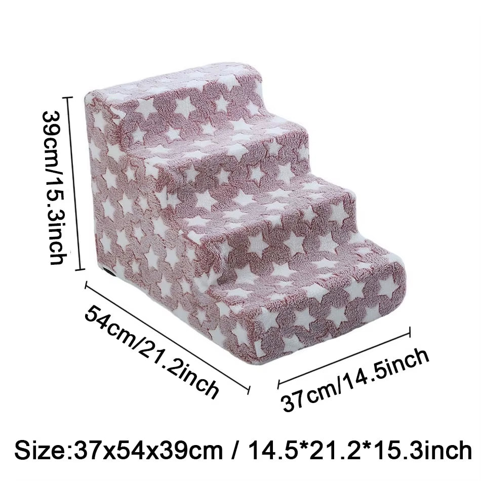 Stairs for Dog Pet Ramp Stairs Cat Dog Ladder 3 4 