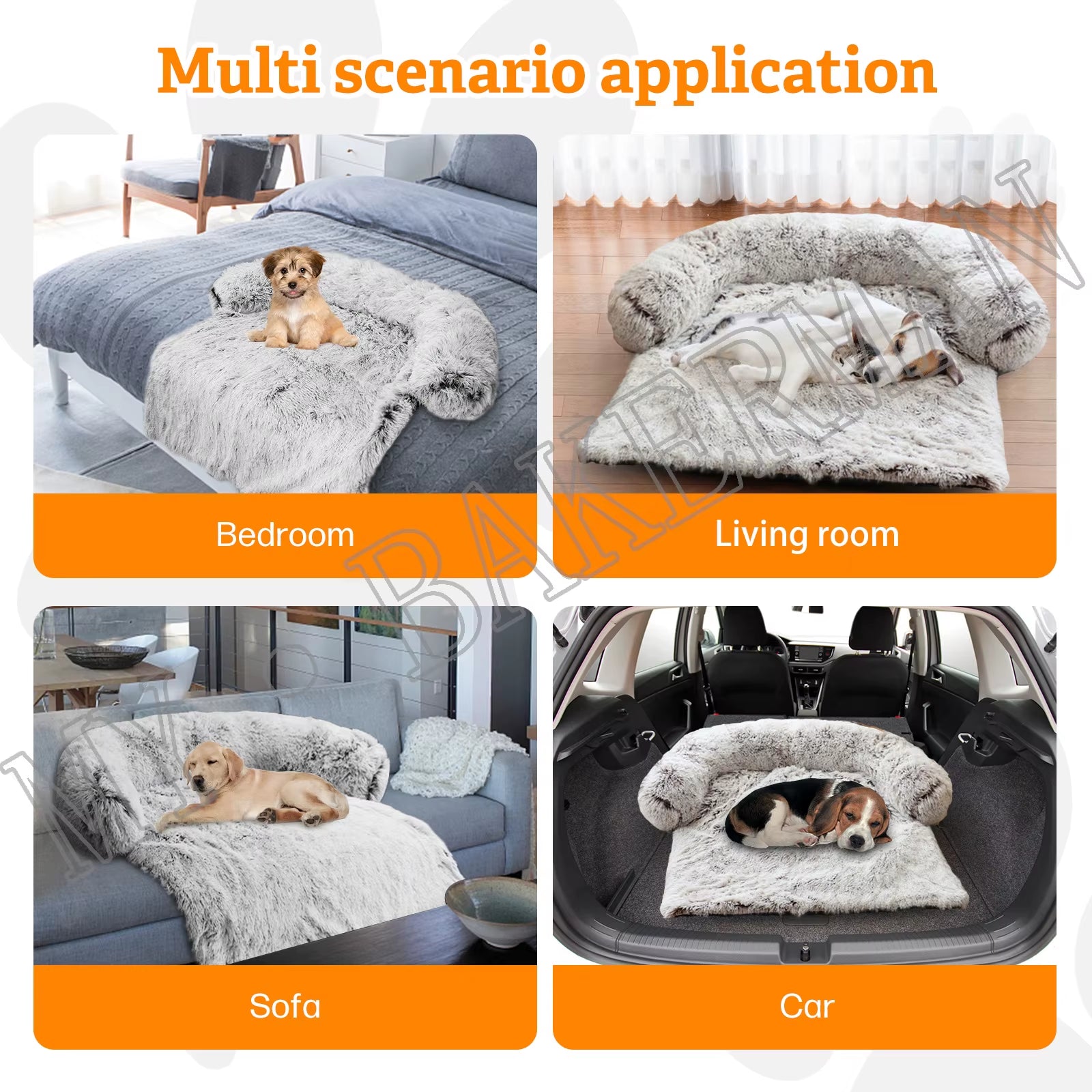 Dropshipping Pet Dog Bed Sofa for Dog Pet Bed Warm Nest Washable Soft Furniture Protector Mat Cat Dogs Sofa Bed,Winter