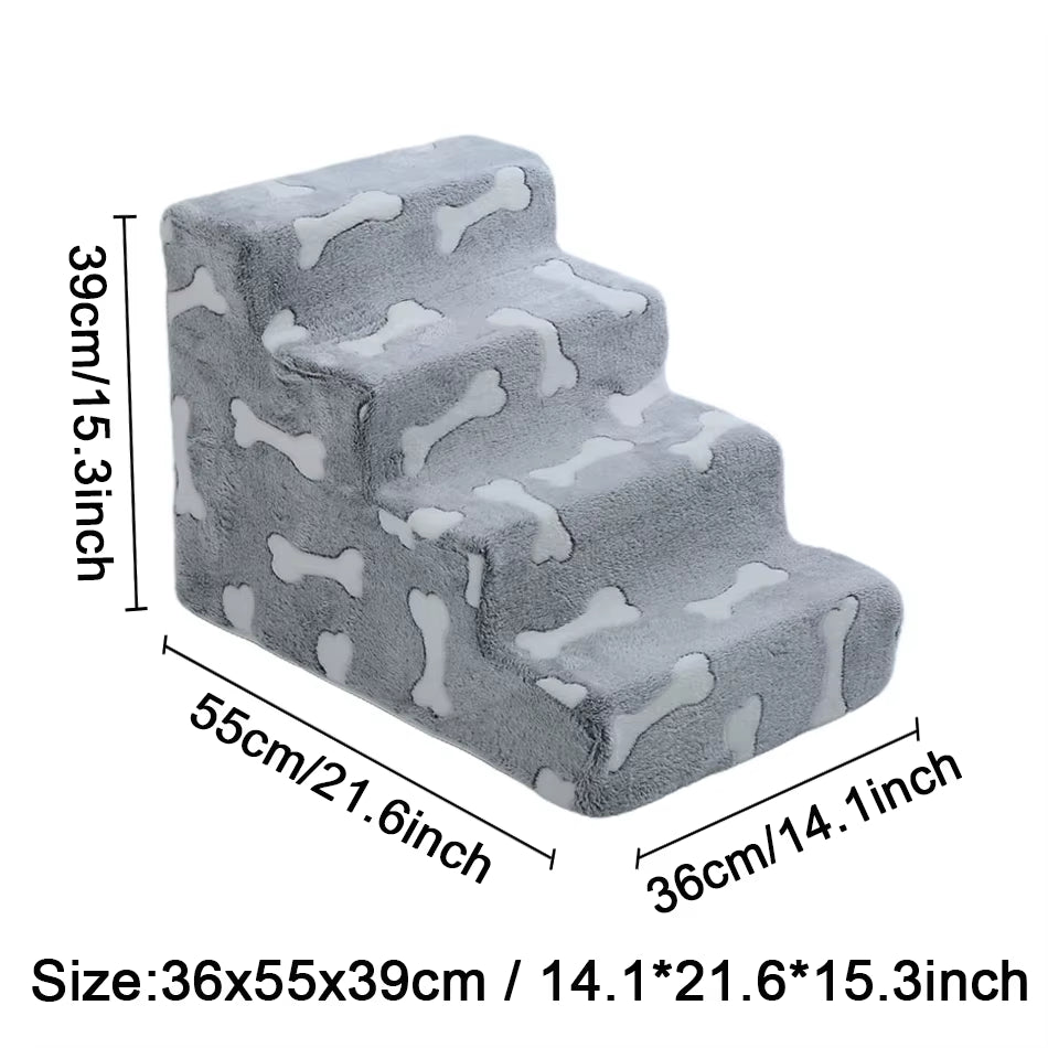 Stairs for Dog Pet Ramp Stairs Cat Dog Ladder 3 4 